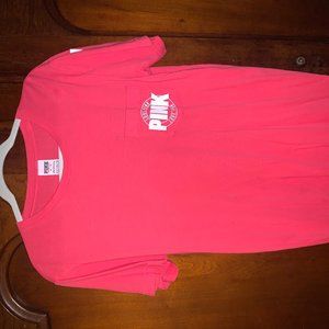 PINK Coral/Pink Pocket Tee Extra Small